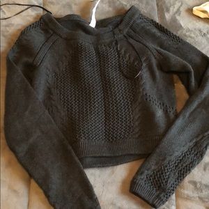 Lululemon cropped sweater